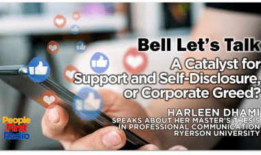Bell Let’s Talk: A catalyst for support and self-disclosure, or corporate greed?
