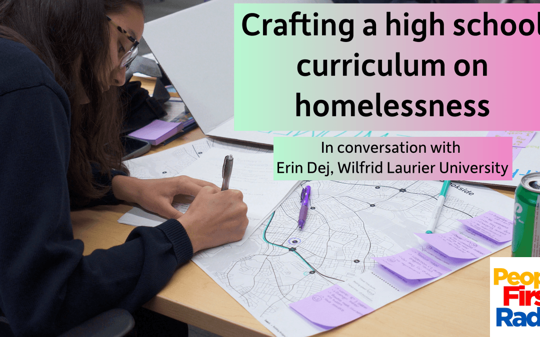 Crafting a high school curriculum on homelessness