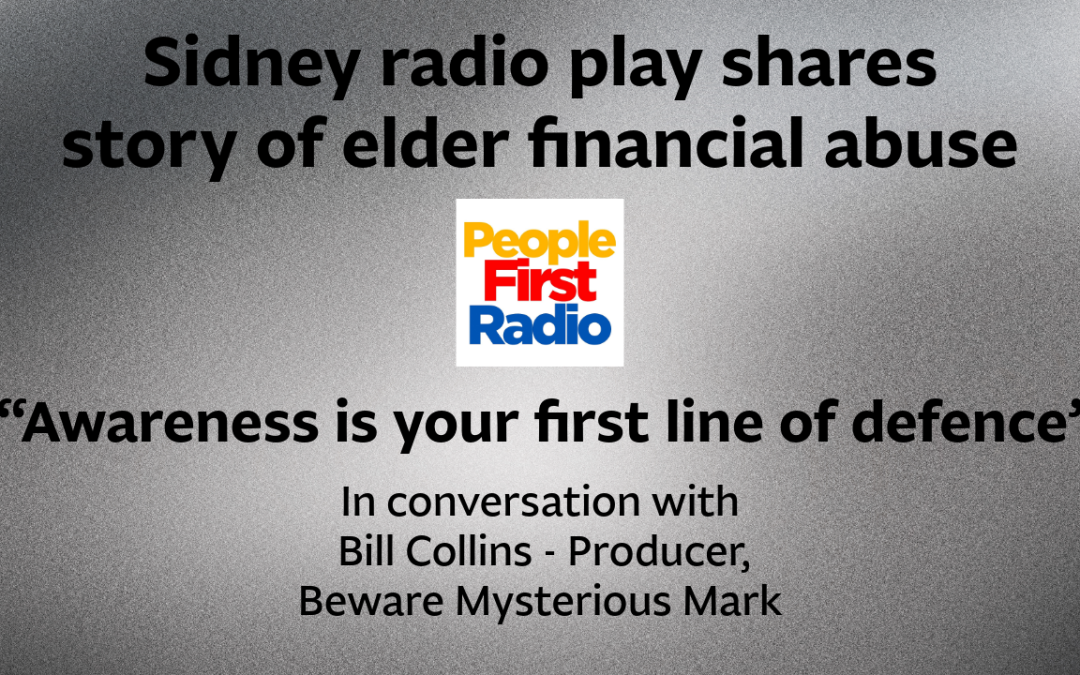 Vancouver Island radio play warns of elder financial abuse