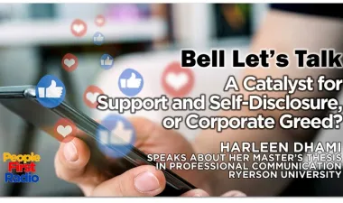 Bell Let’s Talk: A catalyst for support and self-disclosure, or corporate greed?